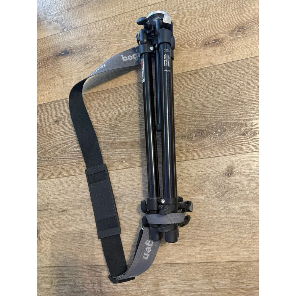 Bogen Manfrotto 3205 Tripod - Made in Italy - Black